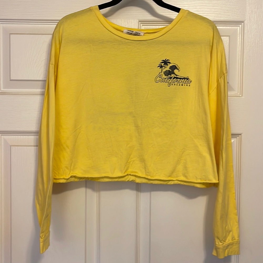 French Pastry Mango Yellow Graffic Tee Size:XL